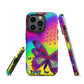 Tough iPhone case - Psychedelic Butterfly