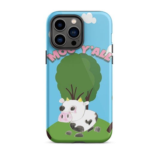 Tough iPhone Case - Moo Y'all
