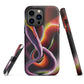 Tough iPhone case - Psychedelic Worm