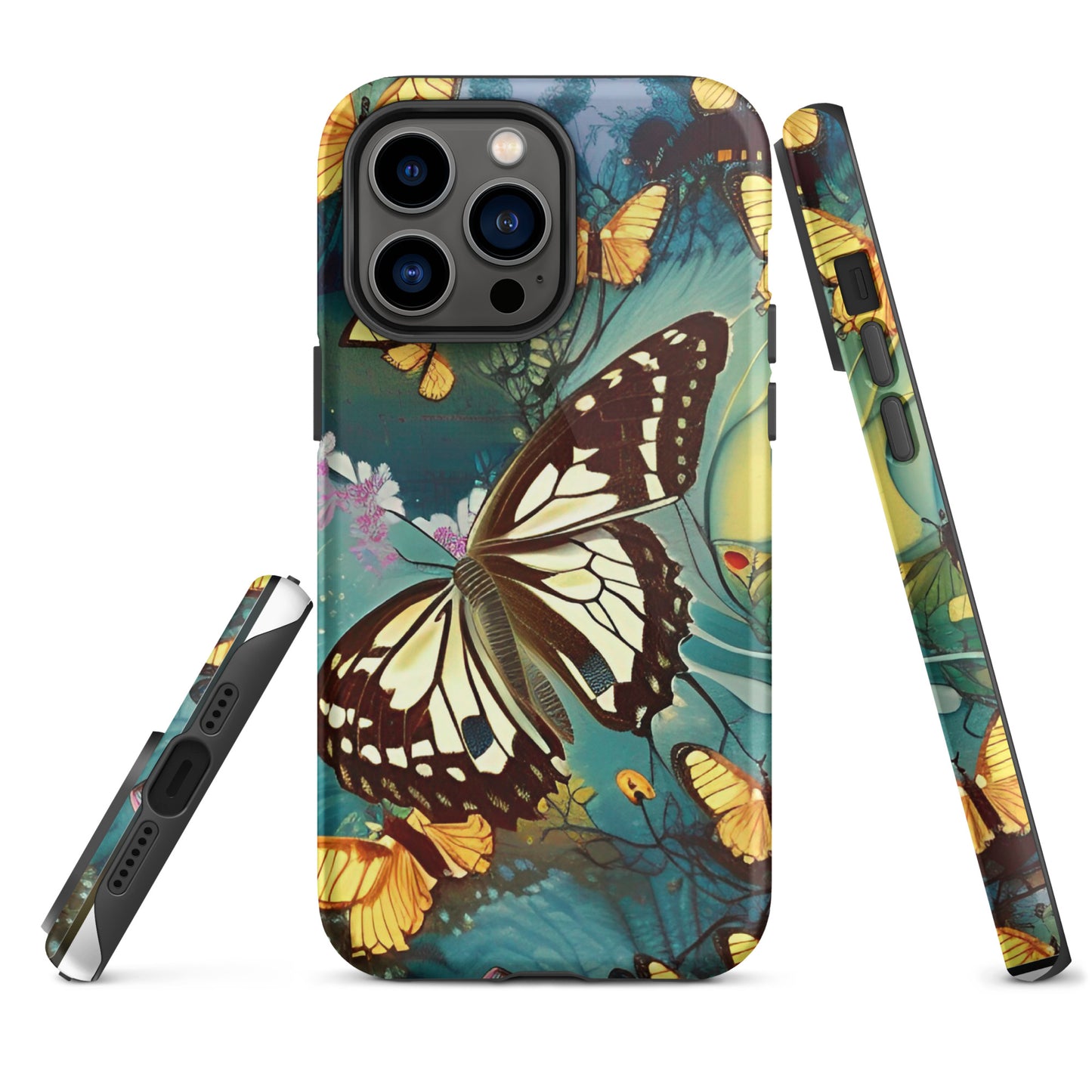 Tough iPhone case - Japan Butterfly