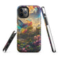 Tough iPhone case - Painted Butterfly 1