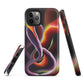 Tough iPhone case - Psychedelic Worm