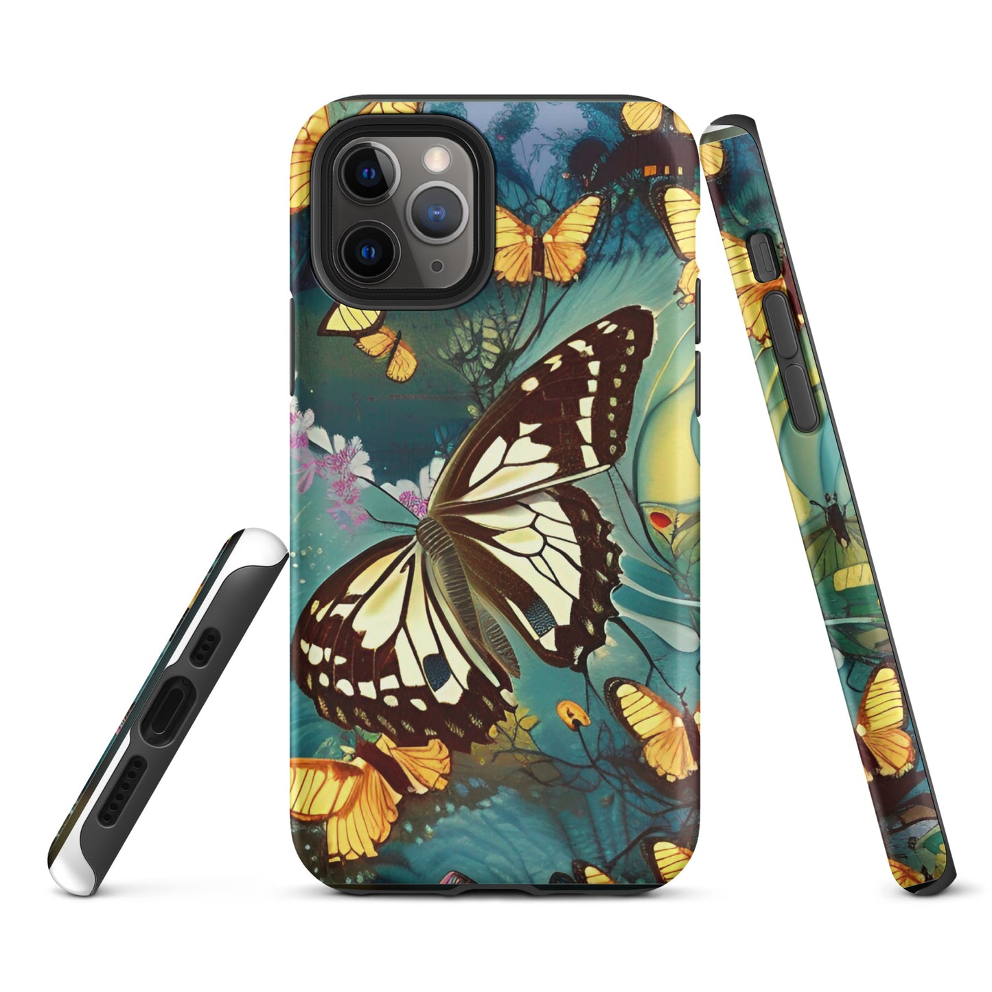 Tough iPhone case - Japan Butterfly