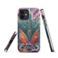 Tough iPhone case- Psychedelic Butterfly