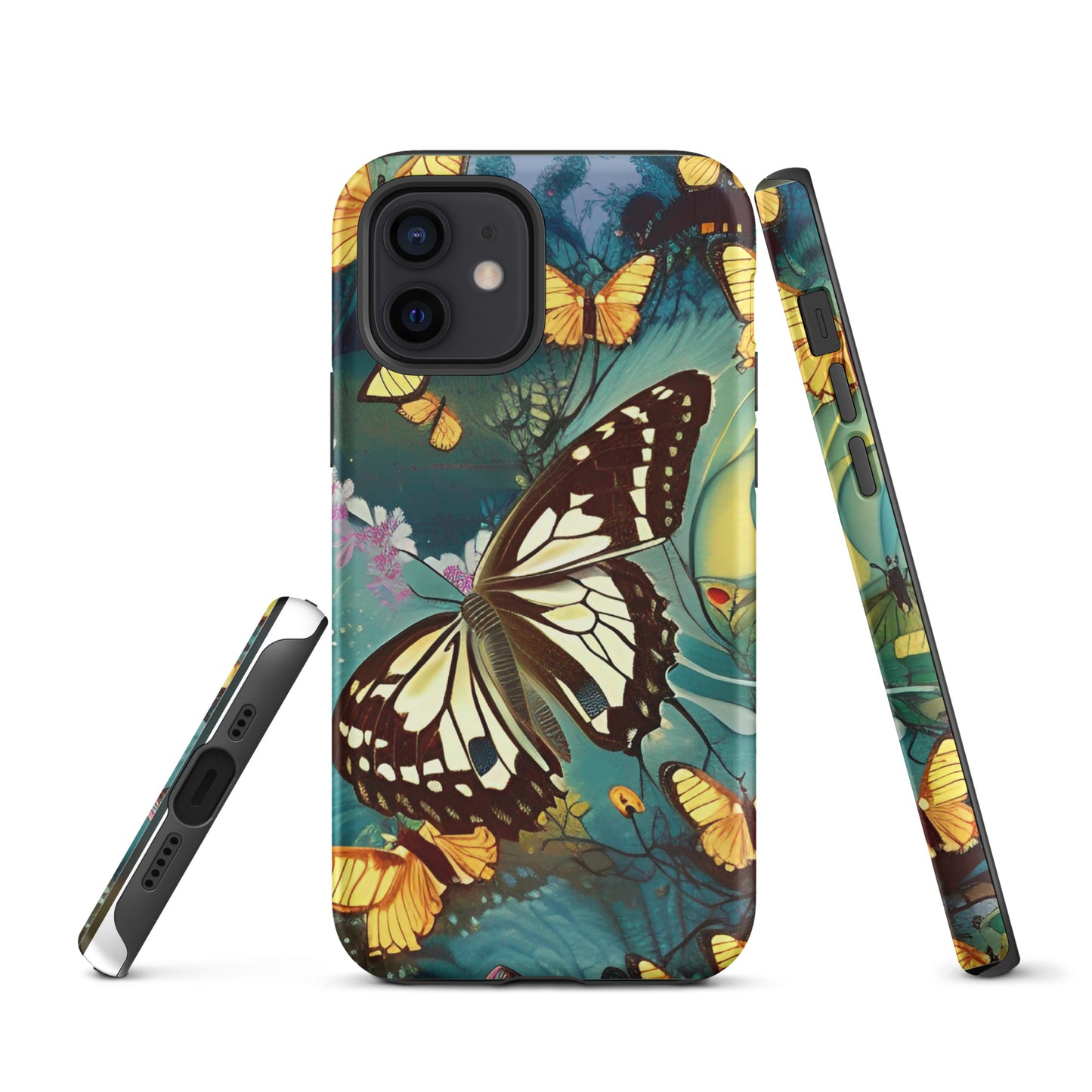 Tough iPhone case - Japan Butterfly