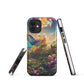 Tough iPhone case - Painted Butterfly 1