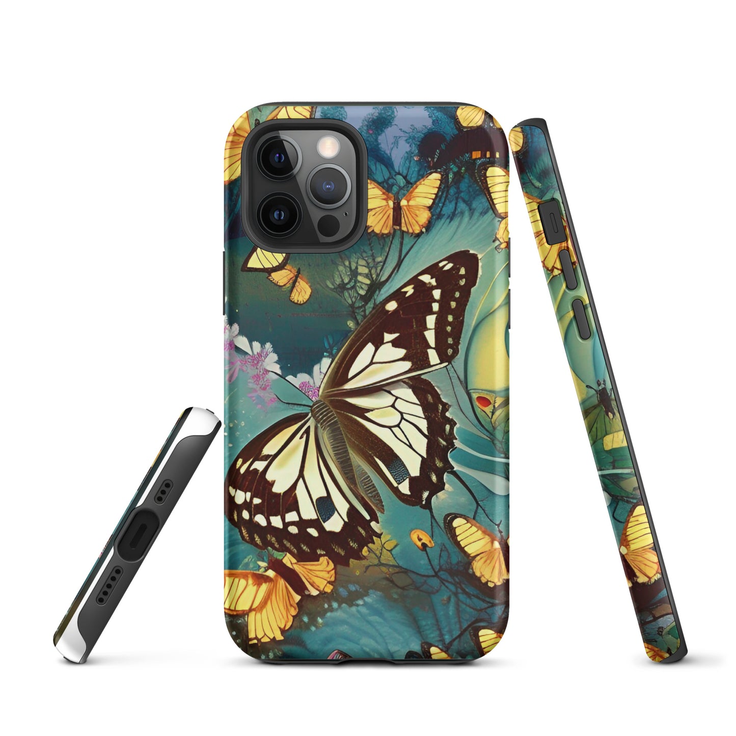 Tough iPhone case - Japan Butterfly