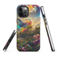Tough iPhone case - Painted Butterfly 1
