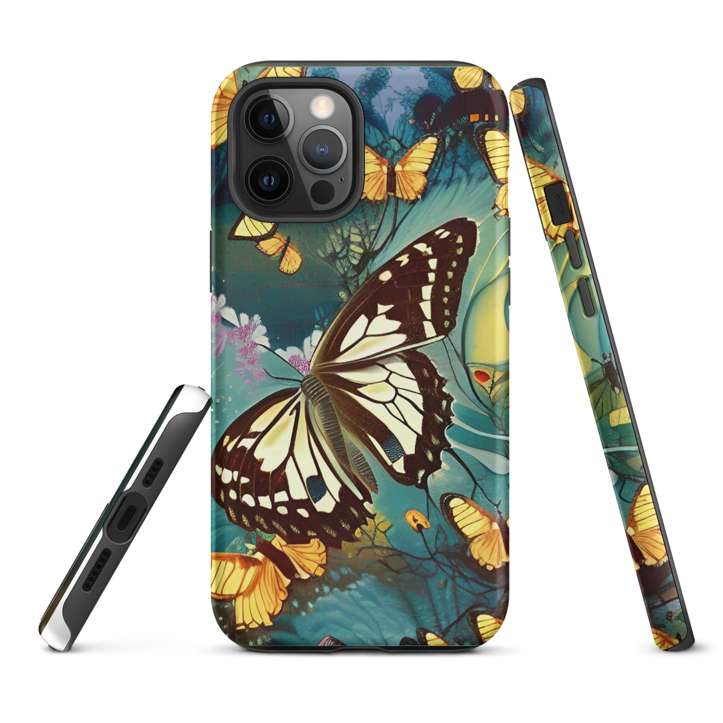 Tough iPhone case - Japan Butterfly