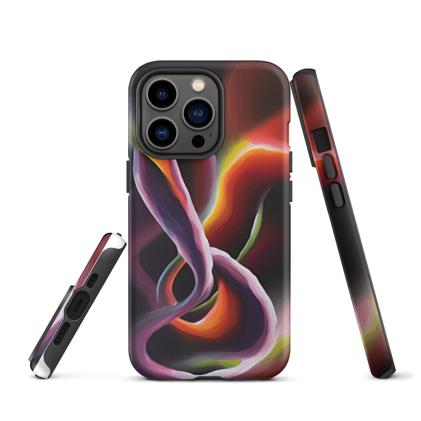 Tough iPhone case - Psychedelic Worm