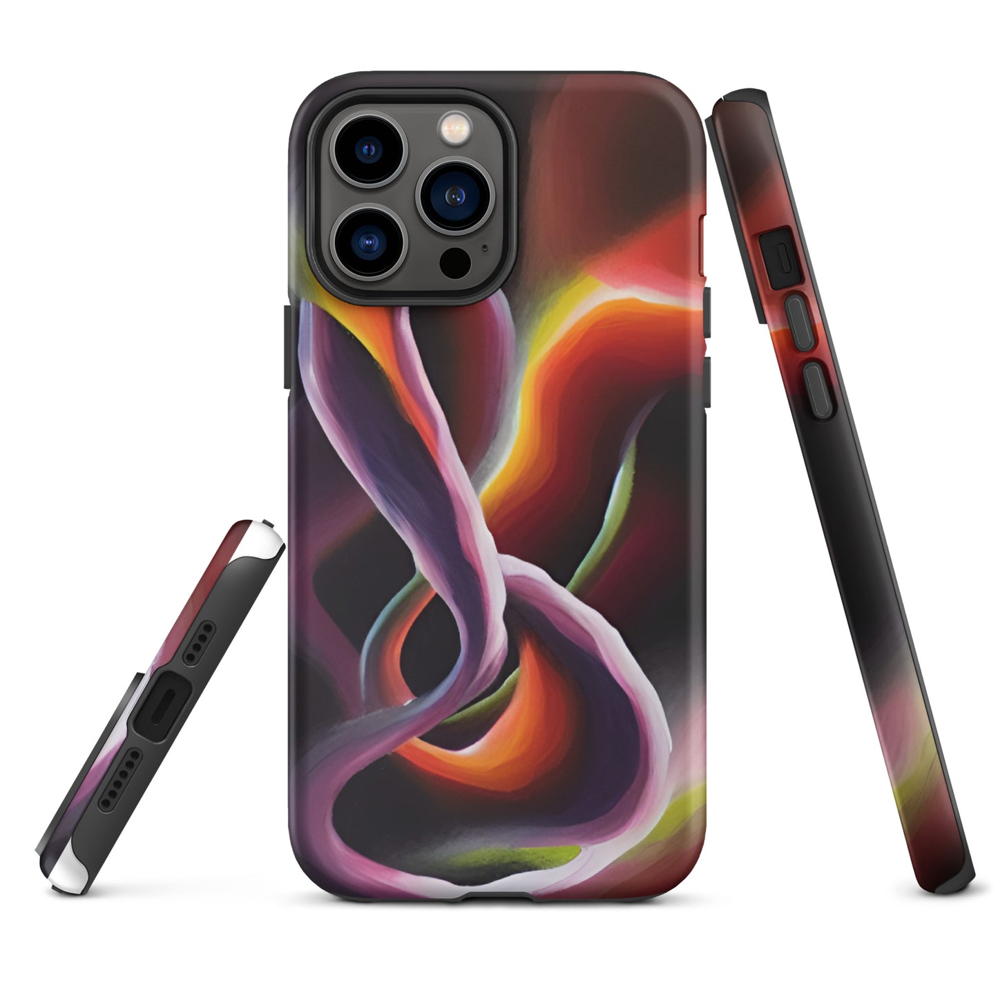 Tough iPhone case - Psychedelic Worm
