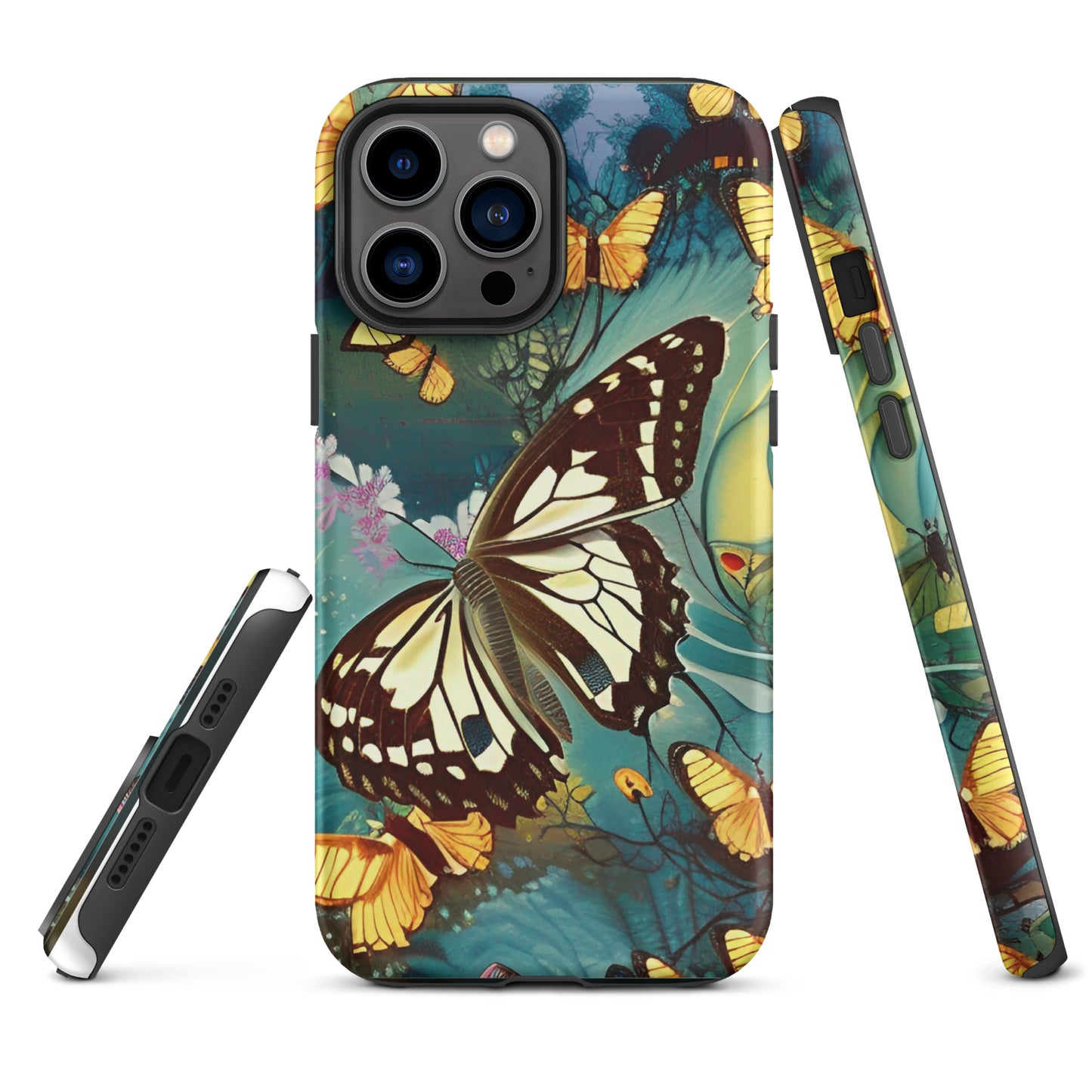 Tough iPhone case - Japan Butterfly