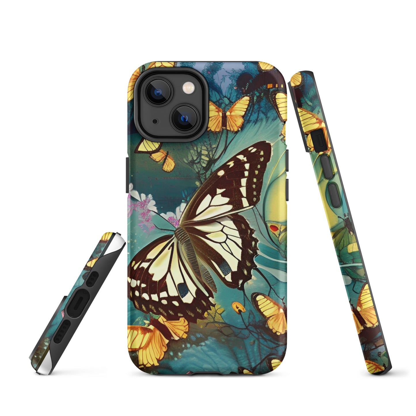 Tough iPhone case - Japan Butterfly