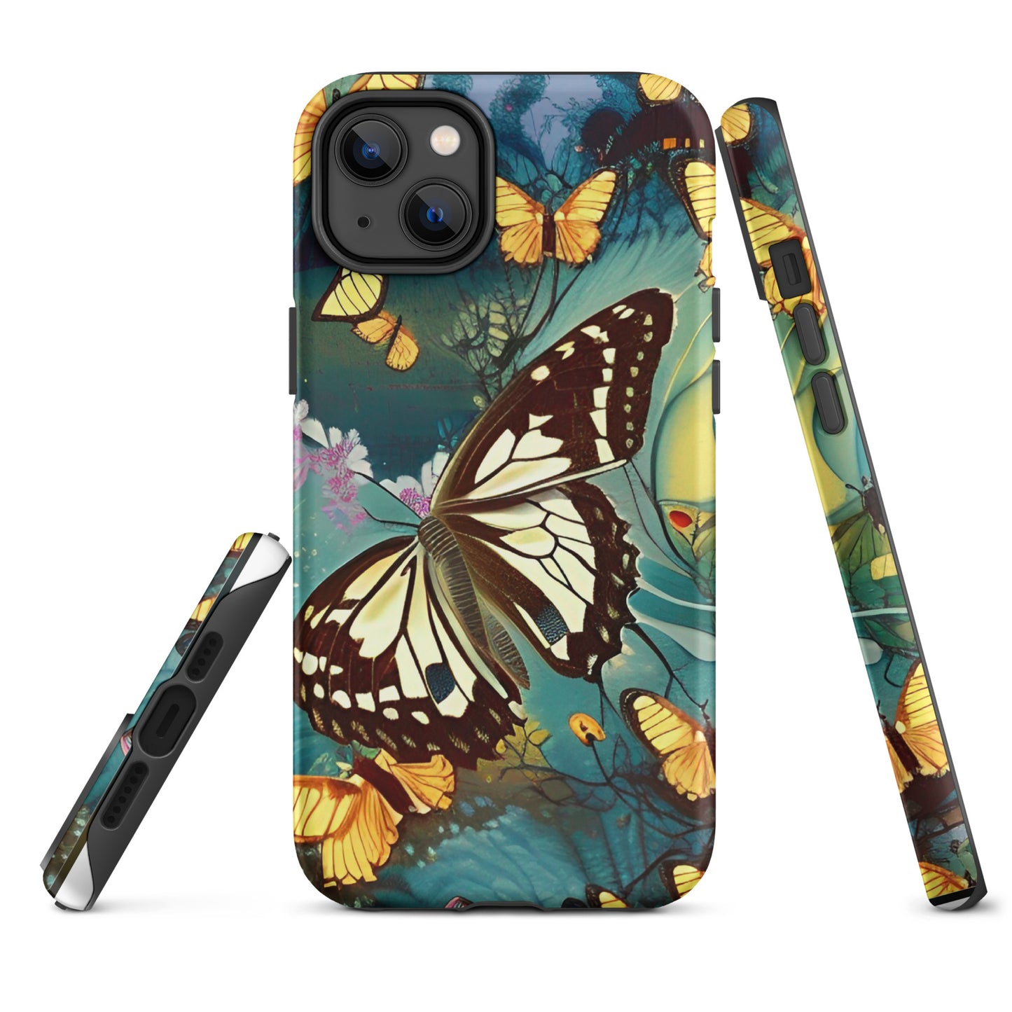 Tough iPhone case - Japan Butterfly