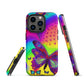 Tough iPhone case - Psychedelic Butterfly
