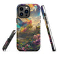 Tough iPhone case - Painted Butterfly 1