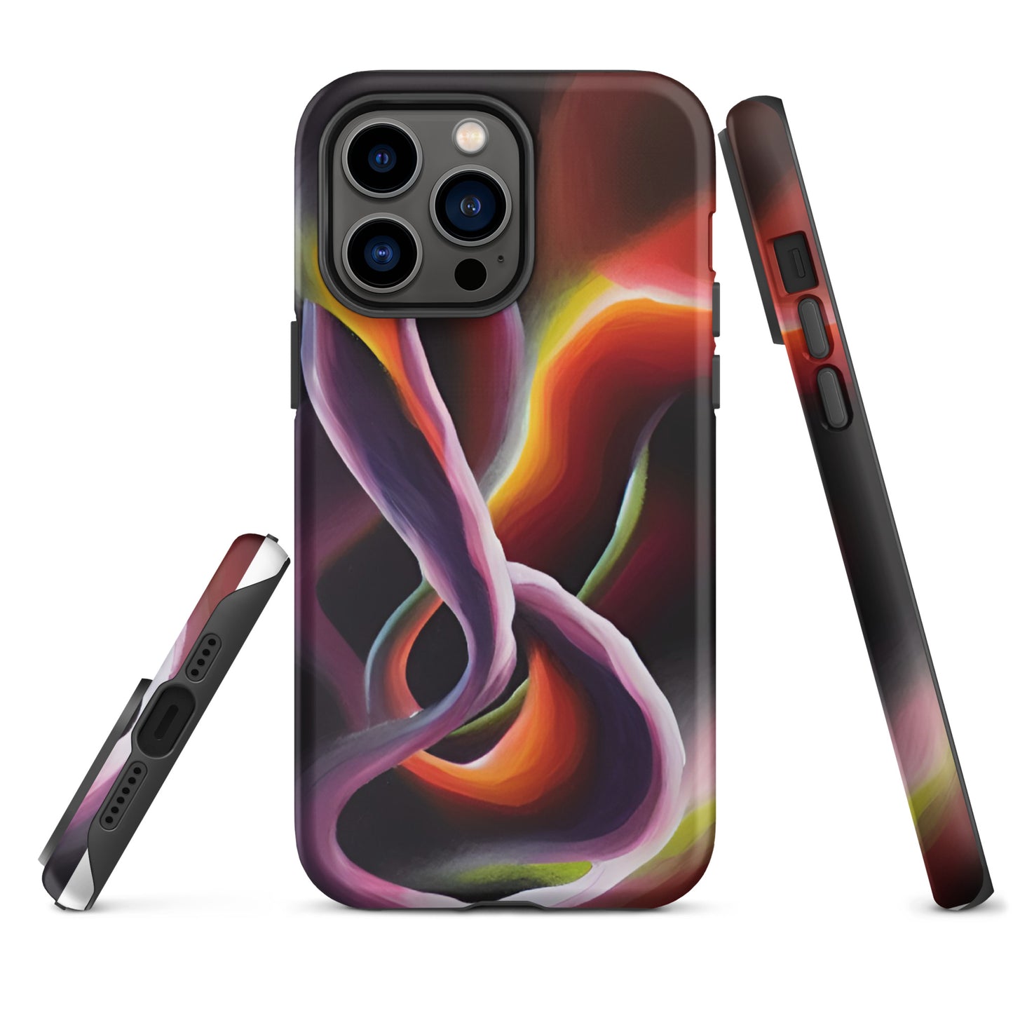 Tough iPhone case - Psychedelic Worm