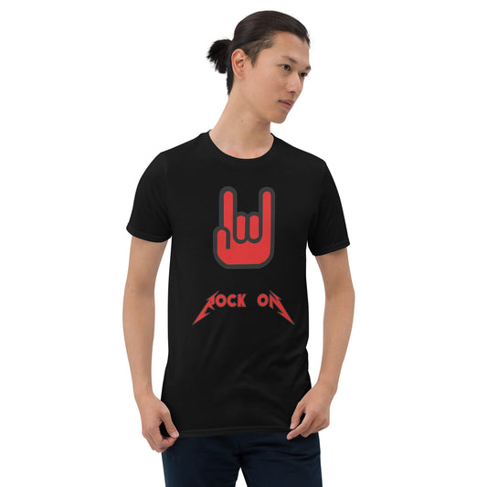 Men's Short-Sleeve Unisex Tee - Rock On!