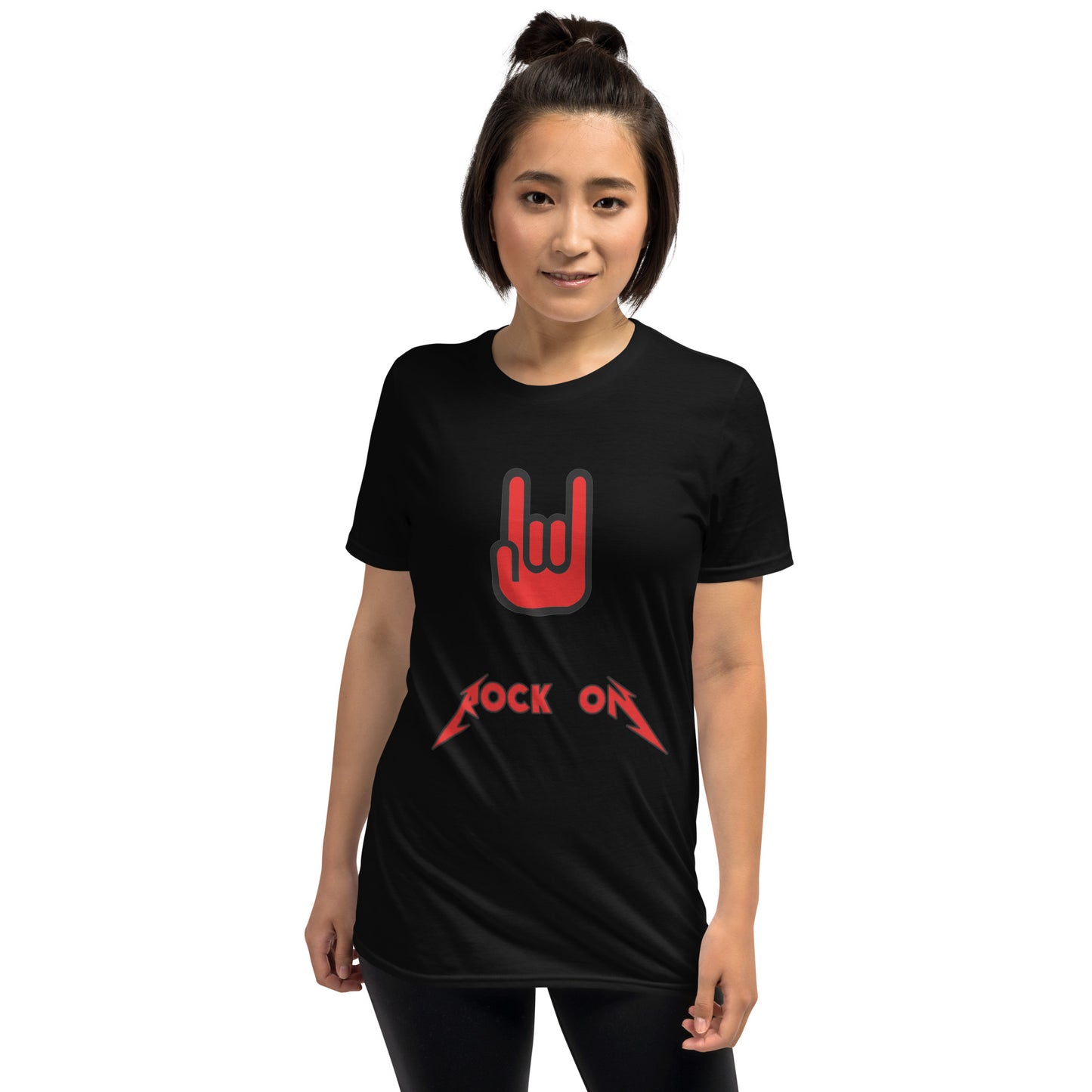 Women's Short-Sleeve Unisex T-Shirt- ROCK ON!