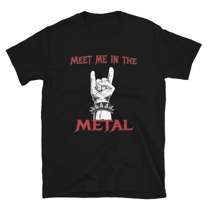 Short-Sleeve Unisex Tee - Meet in the Metal
