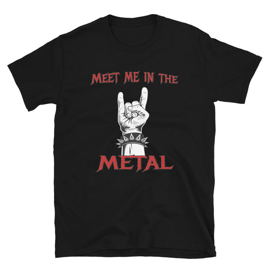 Short-Sleeve Unisex Tee - Meet in the Metal