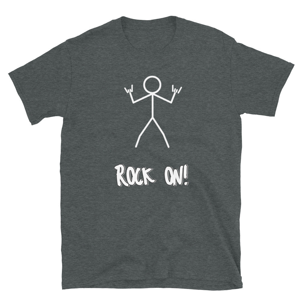 Women's Short-Sleeve (unisex) T-Shirt- Rock On! 2