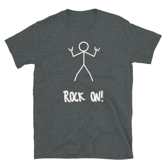 Women's Short-Sleeve (unisex) T-Shirt- Rock On! 2