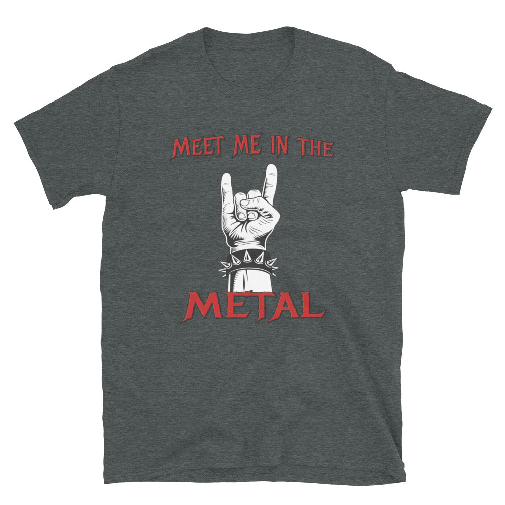 Short-Sleeve Unisex Tee - Meet in the Metal