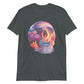 Short-Sleeve Unisex Tee - Fire Skull 1