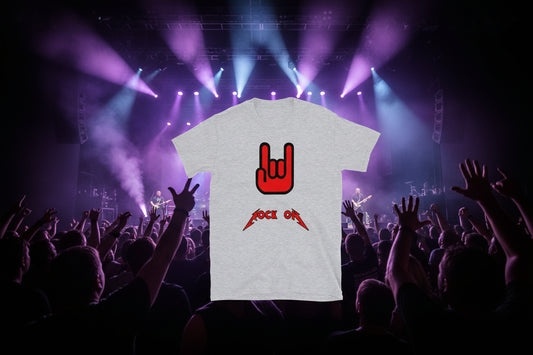 Men's Short-Sleeve Unisex Tee - Rock On!