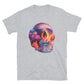 Short-Sleeve Unisex Tee - Fire Skull 1