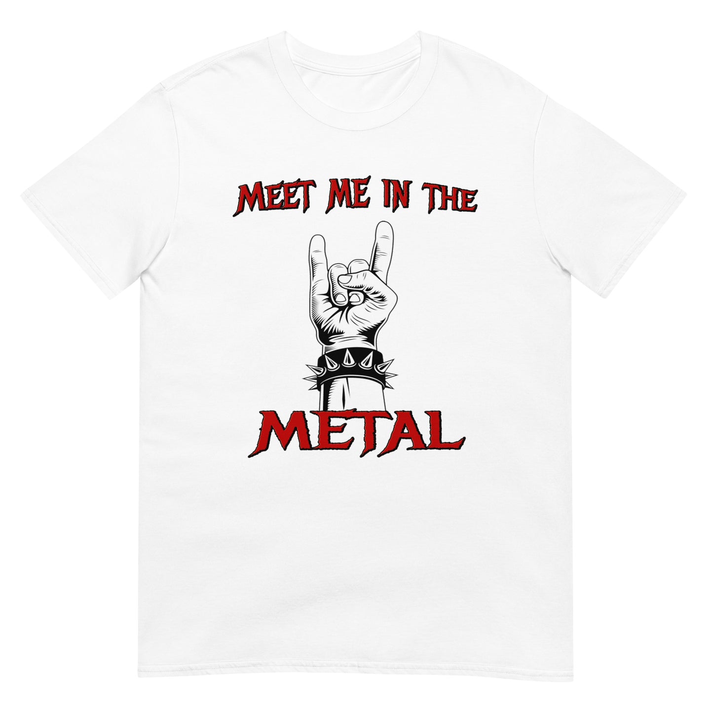 Short-Sleeve Unisex Tee - Meet in the Metal