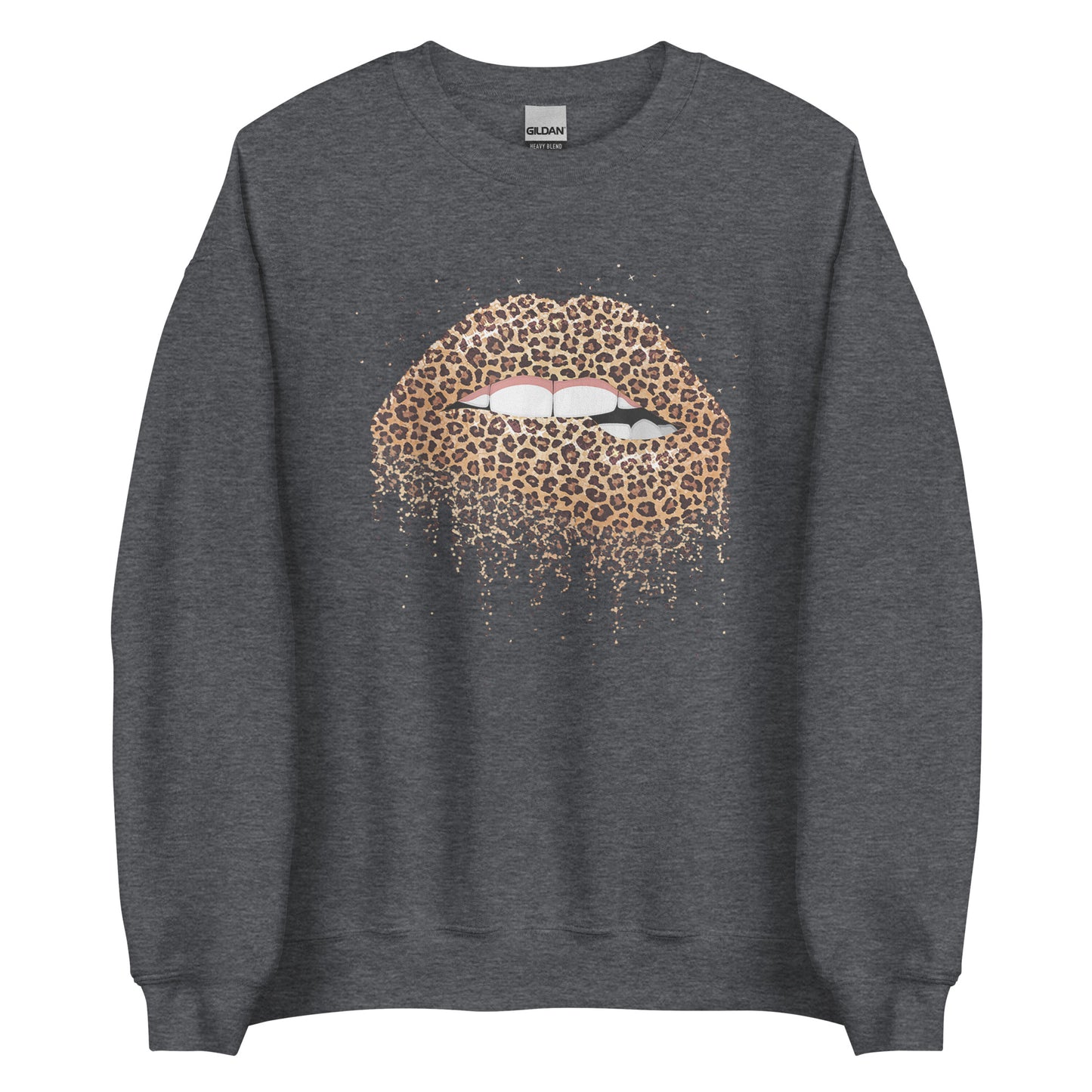 Women's Organic Sweatshirt - Bite Your Lip