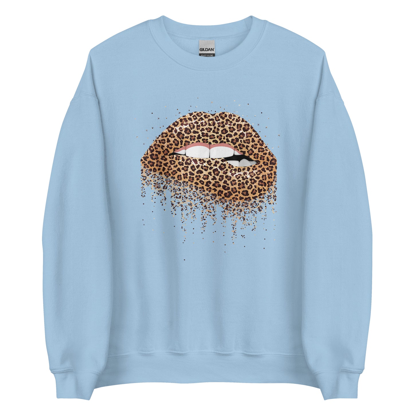 Women's Organic Sweatshirt - Bite Your Lip