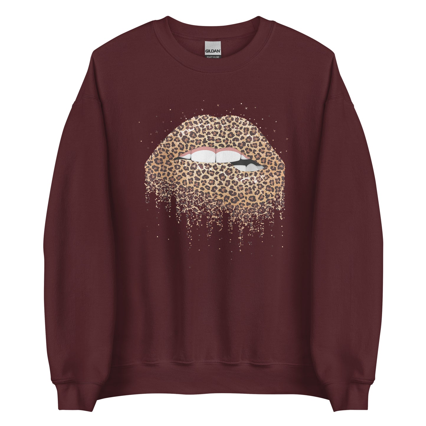 Women's Organic Sweatshirt - Bite Your Lip