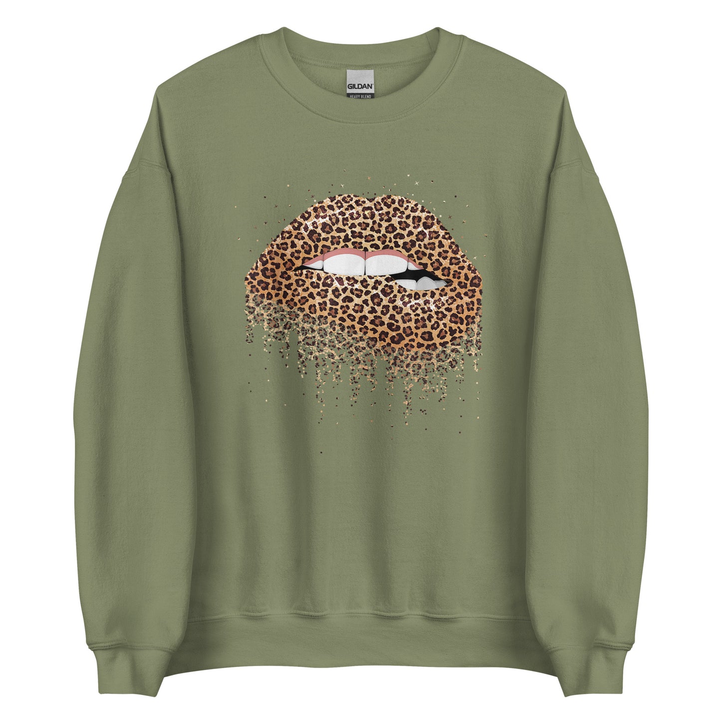 Women's Organic Sweatshirt - Bite Your Lip
