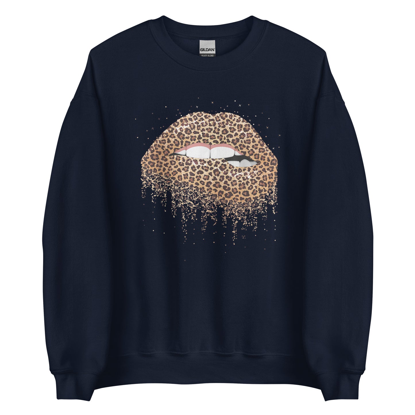 Women's Organic Sweatshirt - Bite Your Lip