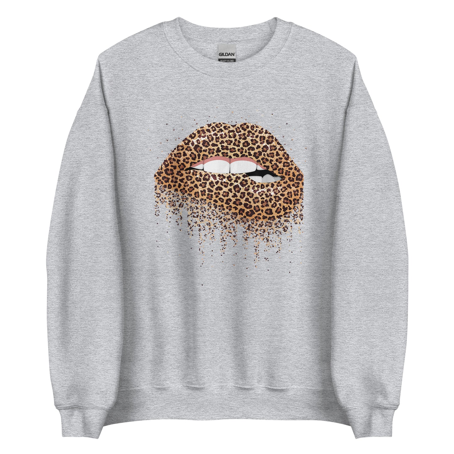 Women's Organic Sweatshirt - Bite Your Lip