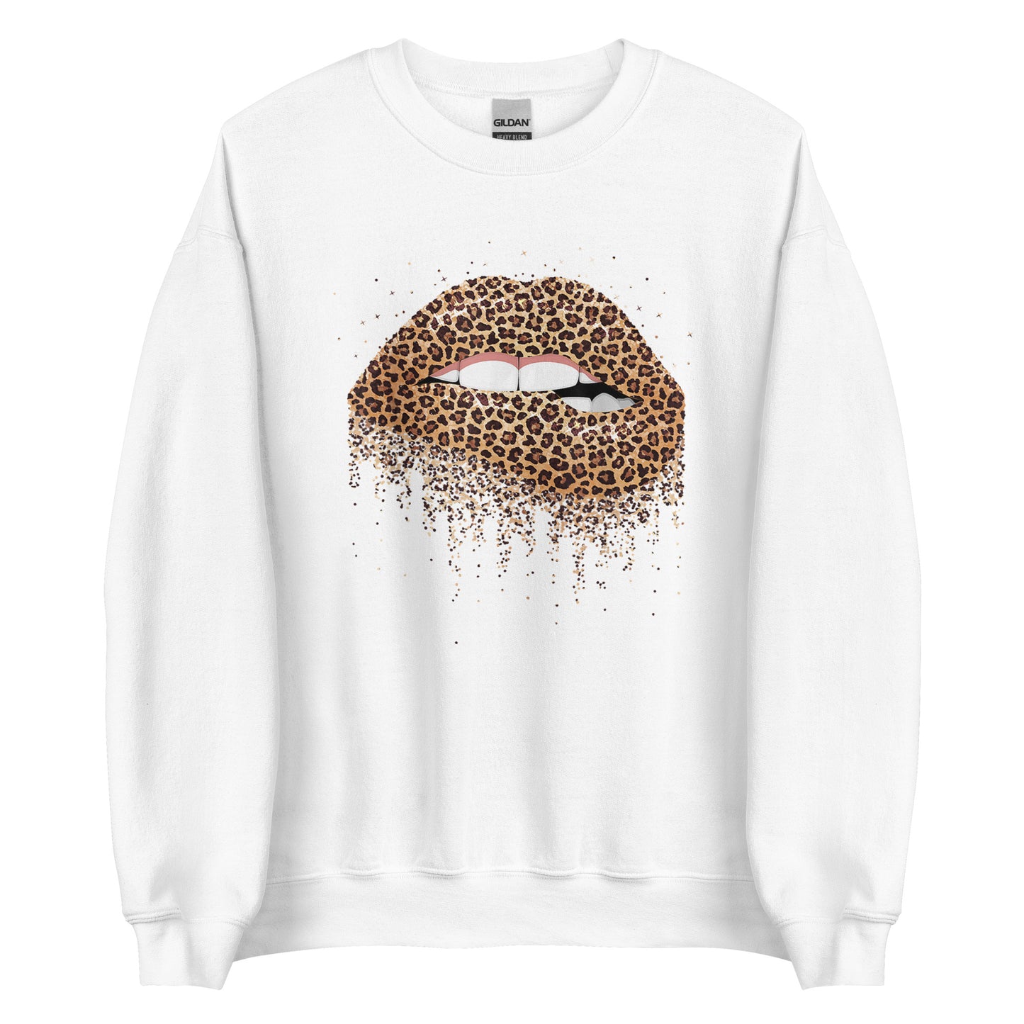 Women's Organic Sweatshirt - Bite Your Lip