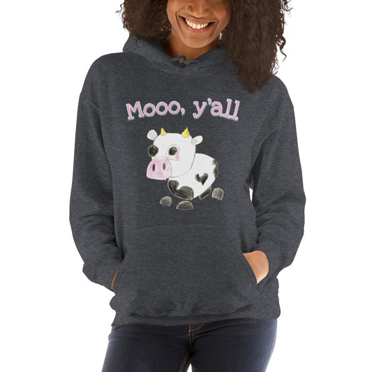 Unisex Hoodie - Moo Y'all