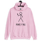 Women's Hoodie - Peace, Y'all