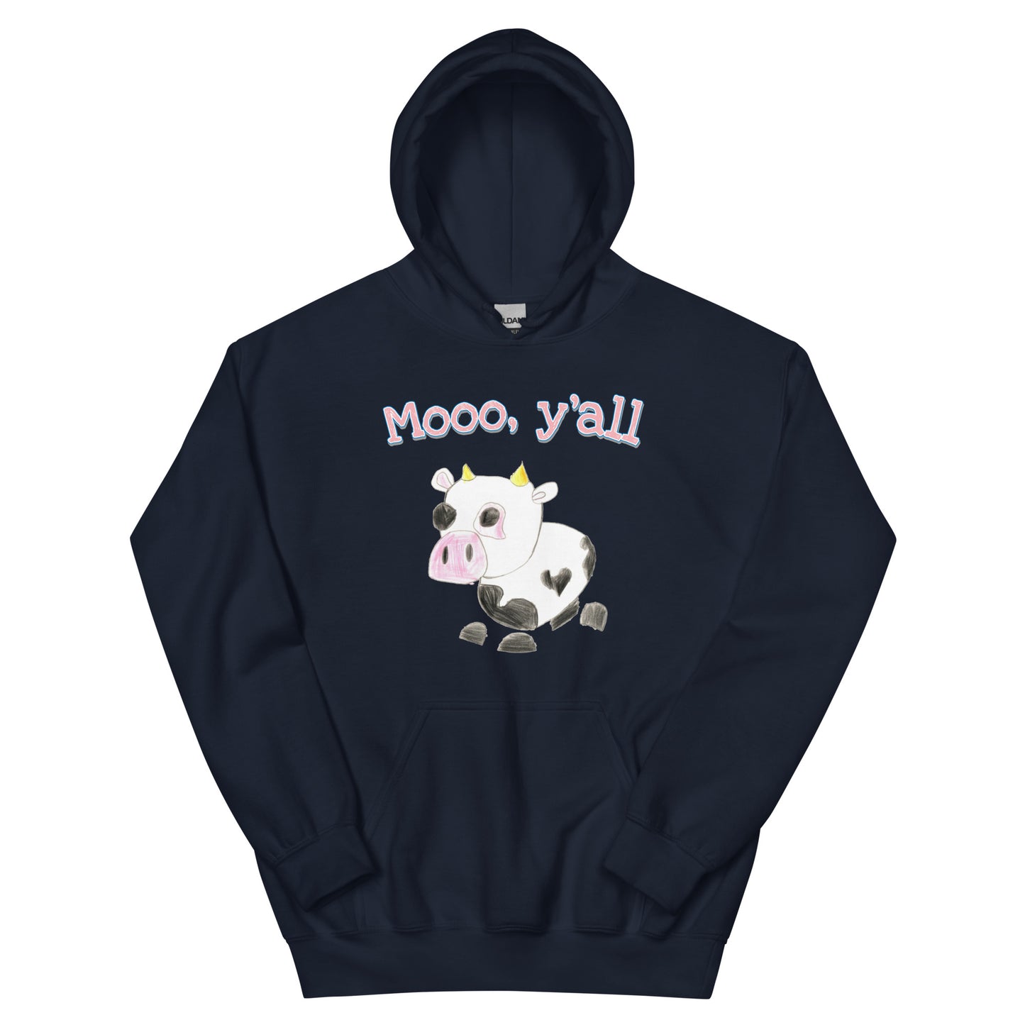 Unisex Hoodie - Moo Y'all