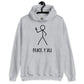 Women's Hoodie - Peace, Y'all