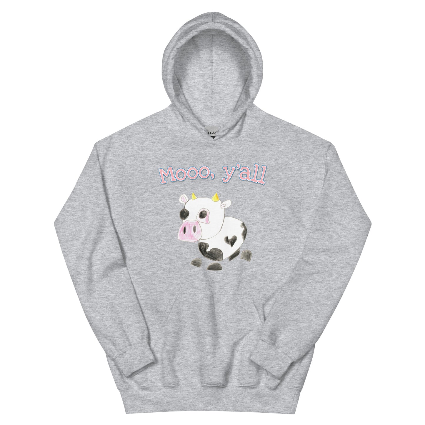Unisex Hoodie - Moo Y'all