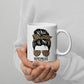 Mug (White glossy) - #MOMLIFE
