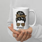 Mug (White glossy) - #MOMLIFE