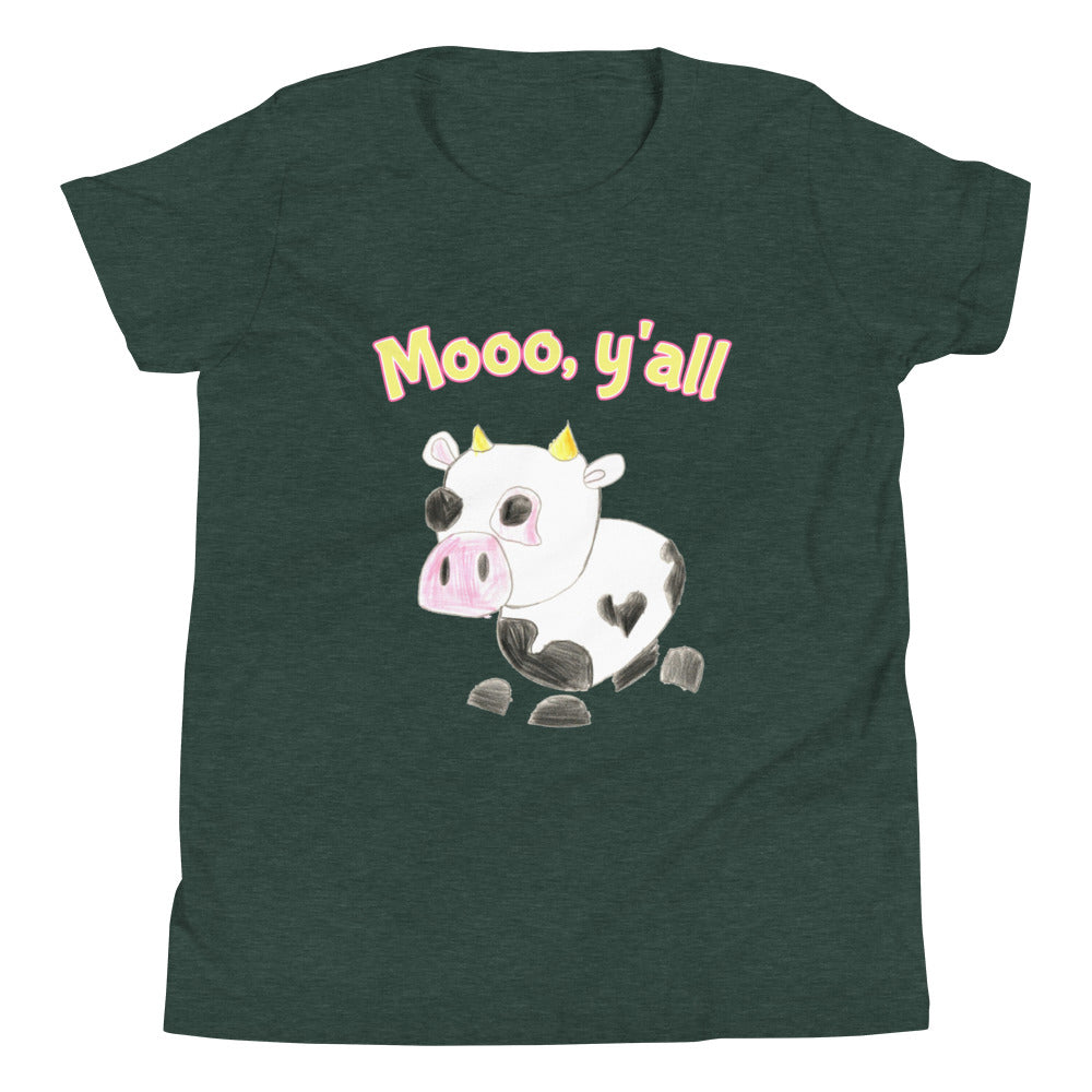 Youth Short Sleeve Tee - Moo Y'all