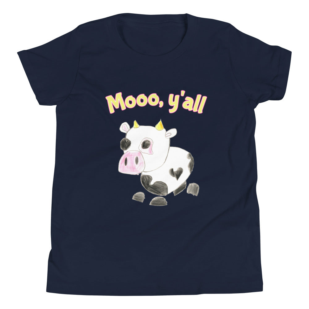 Youth Short Sleeve Tee - Moo Y'all