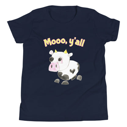Youth Short Sleeve Tee - Moo Y'all